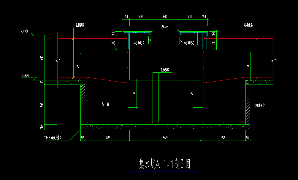 坑底出边距离