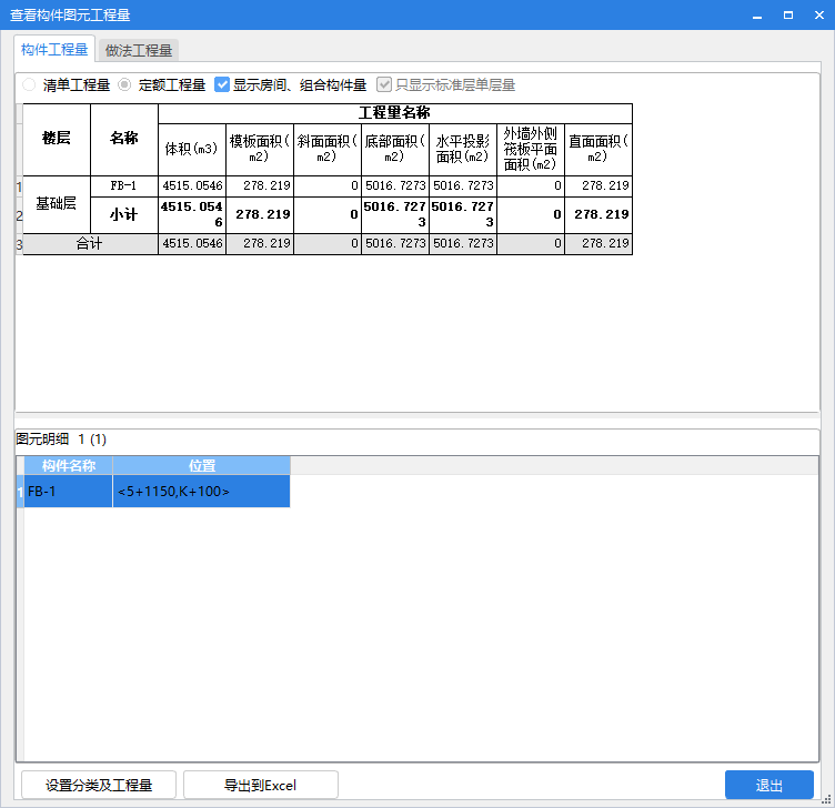 单平米钢筋含量