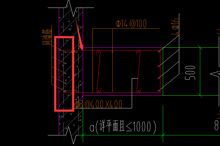 伸入