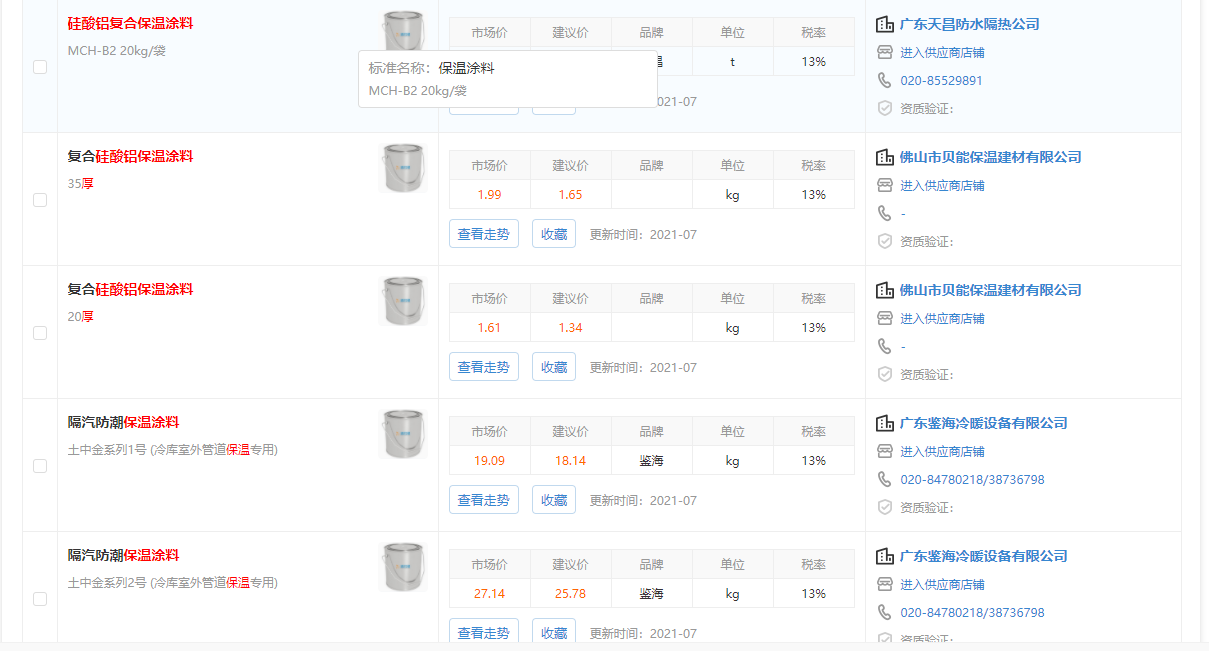 保温涂料多少钱