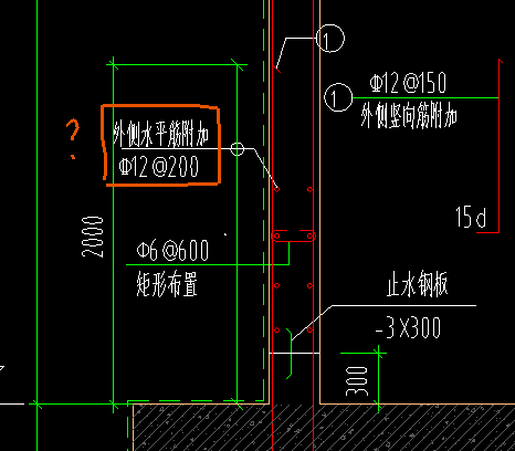 附加钢筋
