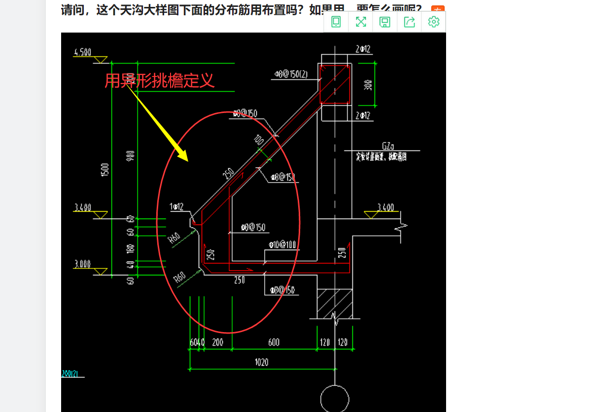 分布筋