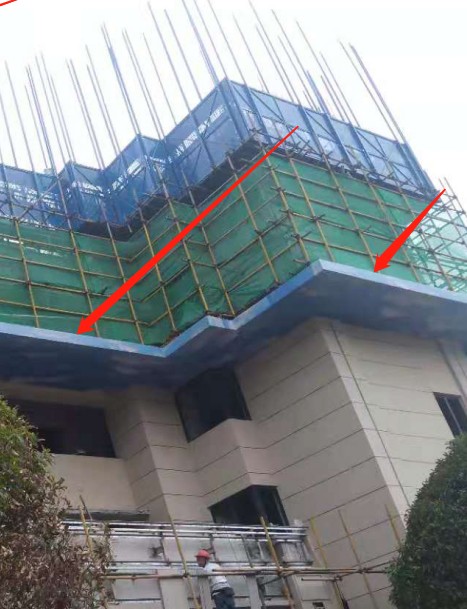 签证悬挑工字钢包边