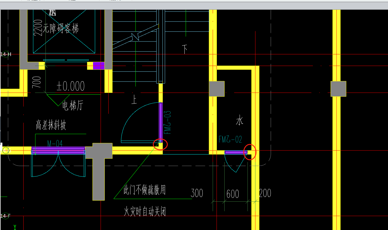 老师您好，门垛≤100时，由混凝土现浇。图中2处需要用构造柱画？总感觉怪怪的-服务新干线答疑解惑