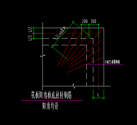 這個陽角附加筋怎麼計算長度有詳細的公式嗎謝謝各位大神了