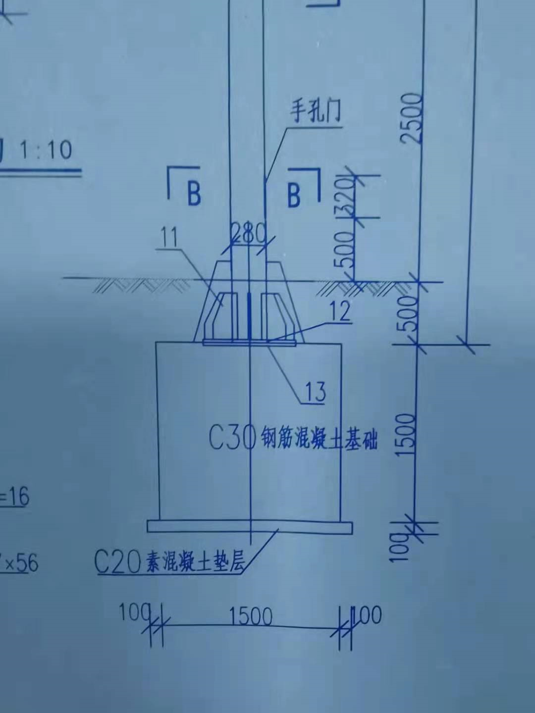 挖基坑土方