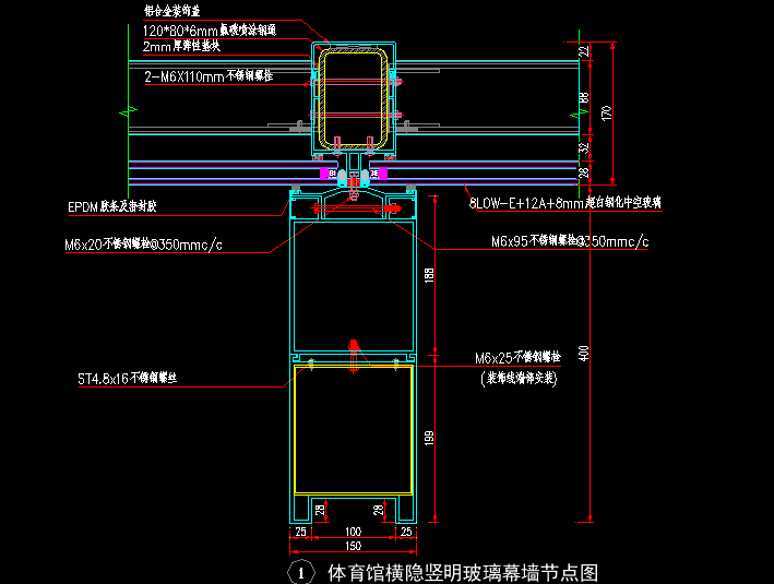 橫陷豎明框的玻璃幕牆之間鋁板突出造型算不算面積