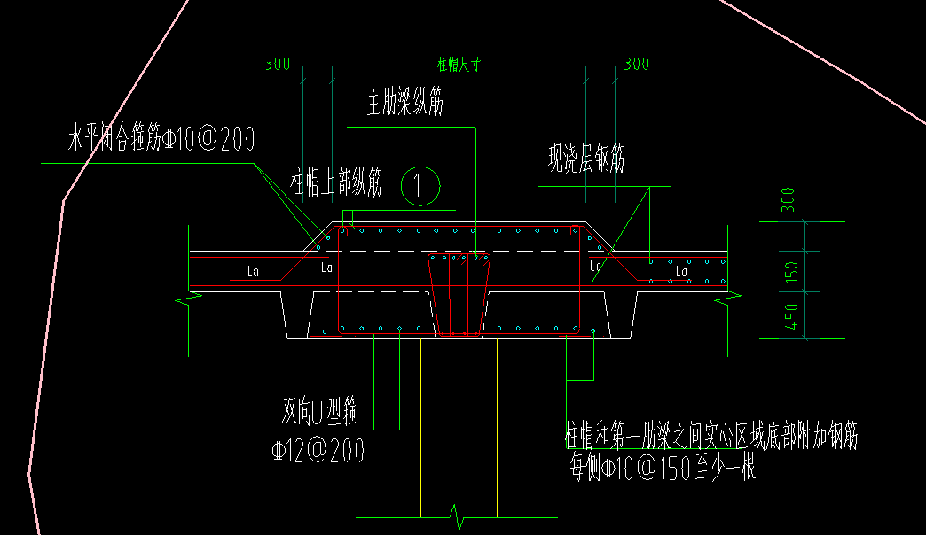 上反柱帽