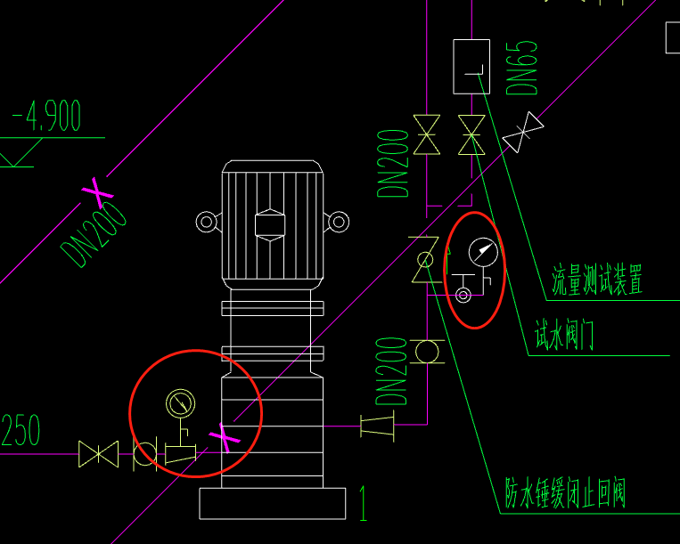 电接点压力表图例符号图片