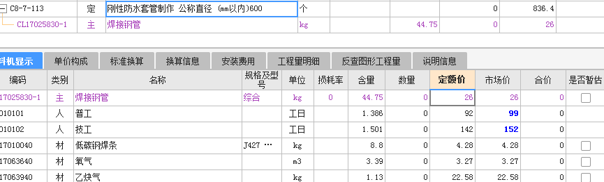 套管长度