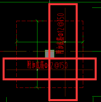承台附加底筋