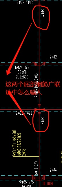 底部