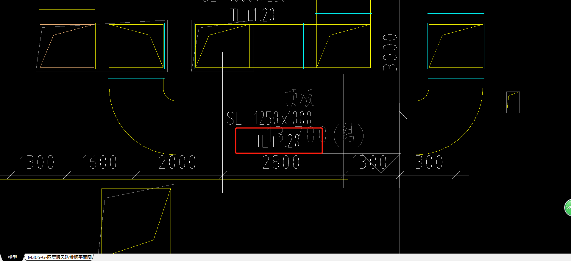 各位老师们风管标高tl12是怎么回事呢