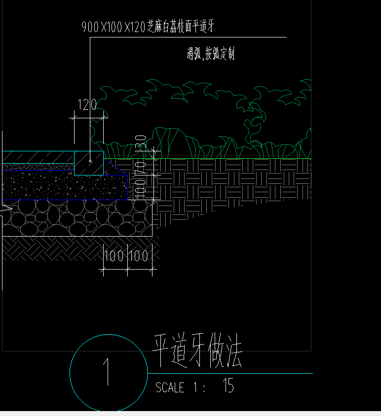 平道牙,立道牙套什么清单定额