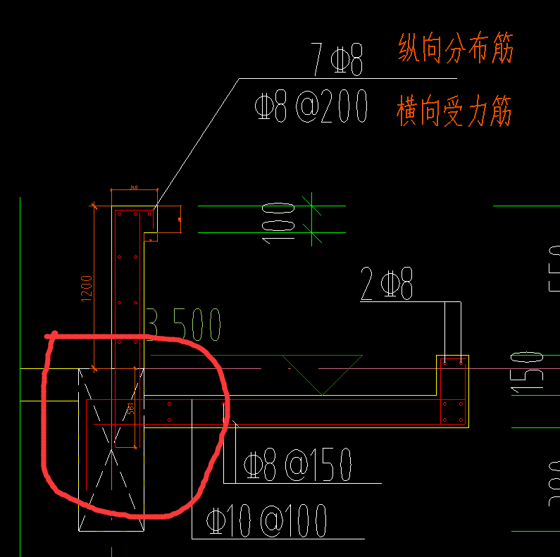 伸入