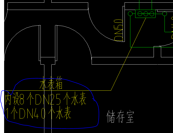 水表箱布置