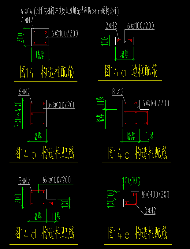 圖中的構造柱大樣是不是不帶馬牙槎的大樣