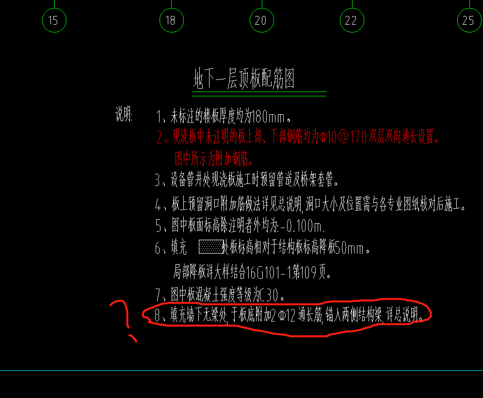 通长筋