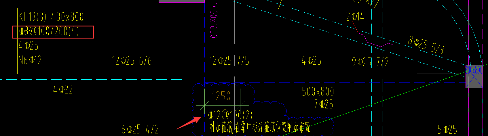 附加箍筋