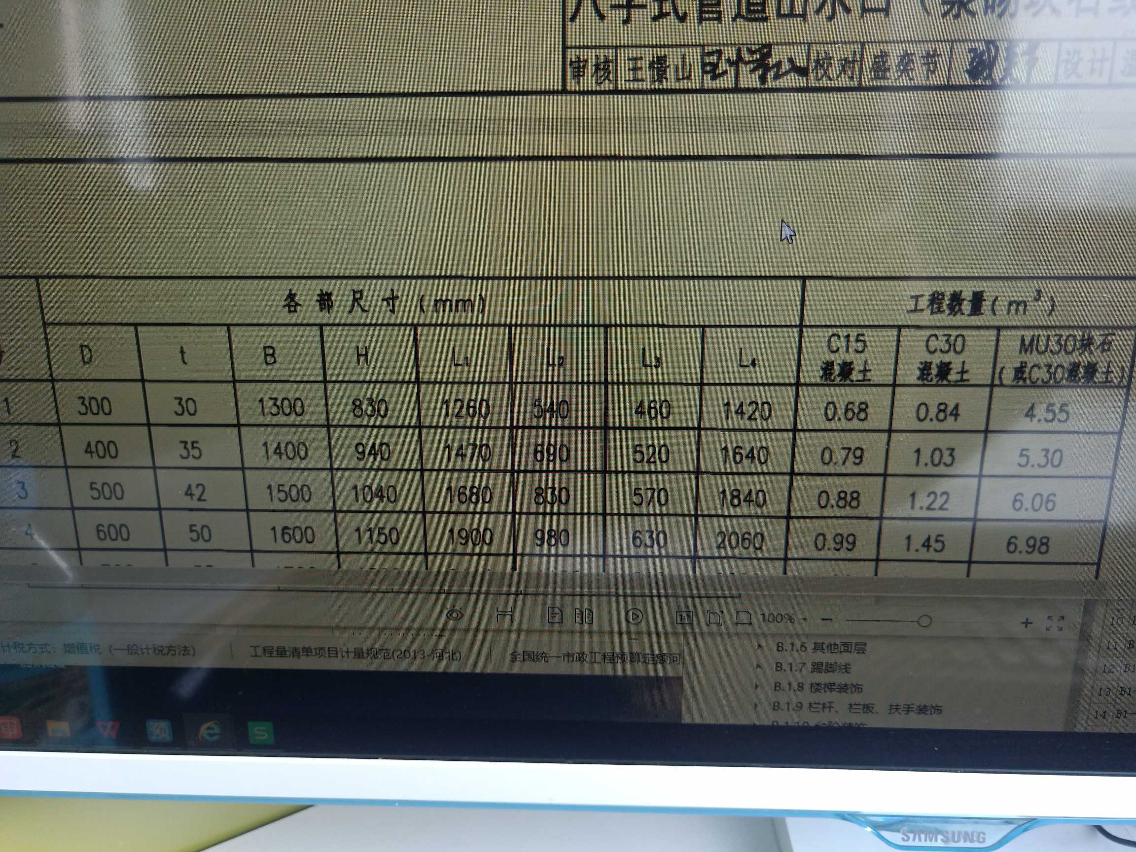 套定額