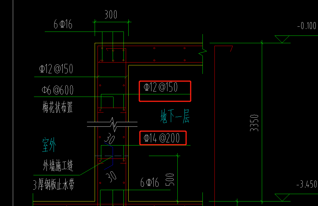 直筋