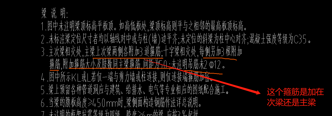 次梁