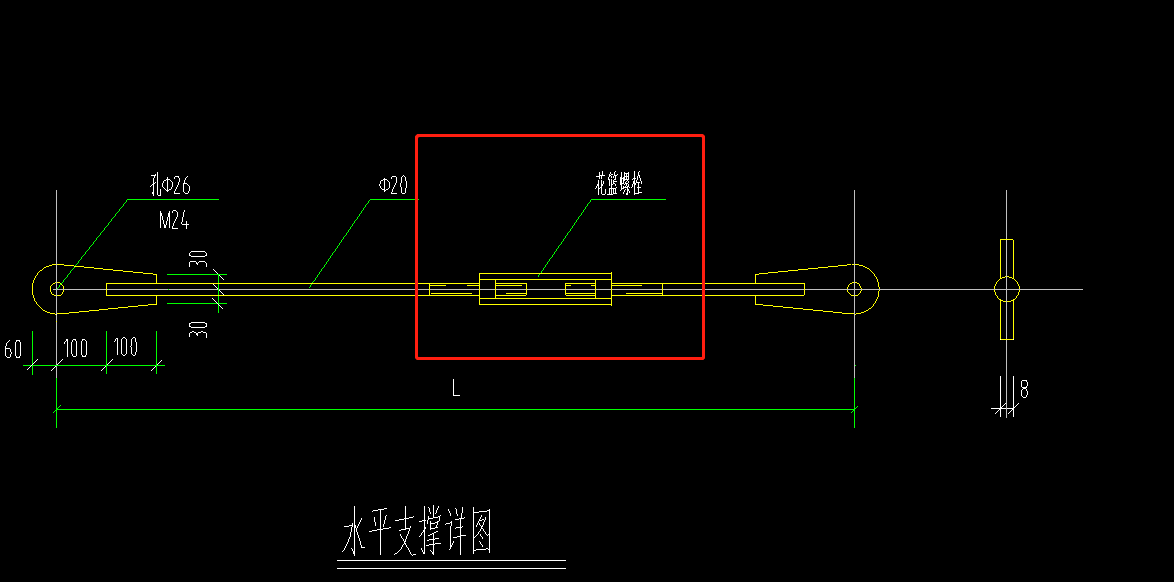请问钢结构中花篮螺栓是否要计算