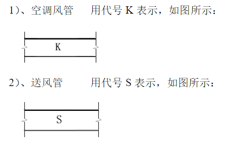 风管标注