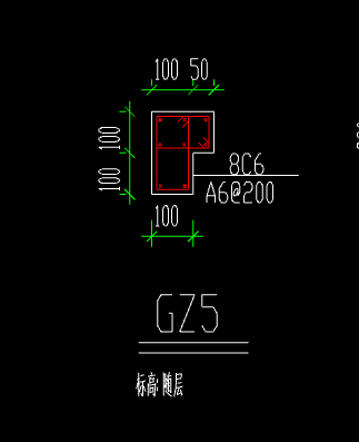 如图构造柱gz1配筋如何输入?gz5用异性构造柱定义吗?钢筋编辑截面吗?