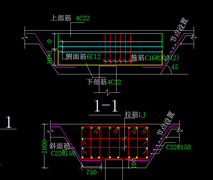 承台配上变这个变截面应该怎么填筏板面筋双层双向c22150