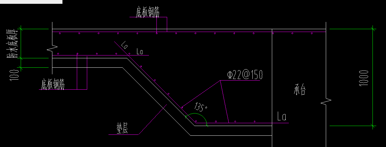 筏板变截面