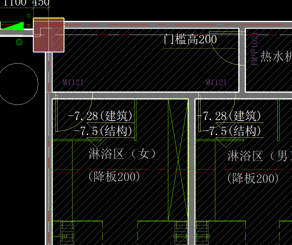 顶标高