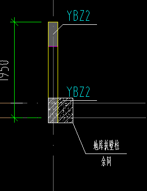 这种扶壁柱怎么画在画一个柱的画显示两个柱子重叠