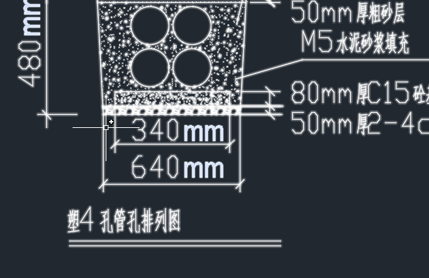 通信管道图纸里的