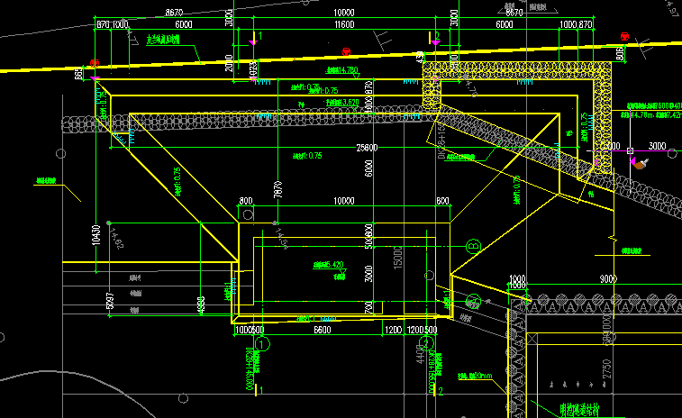 辽宁土钉墙护坡脚手架怎么套定额坡高8m斜面l12m