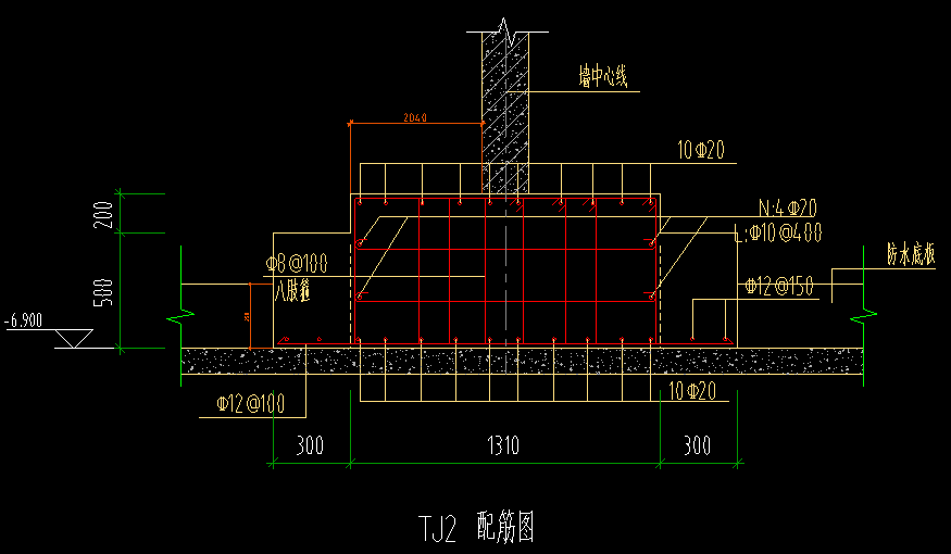 分布筋