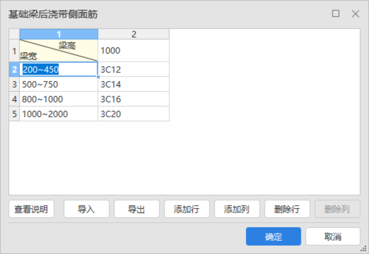 梁后浇带