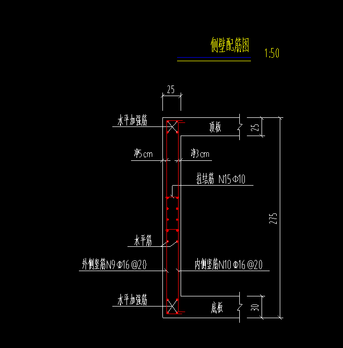 水平加强筋