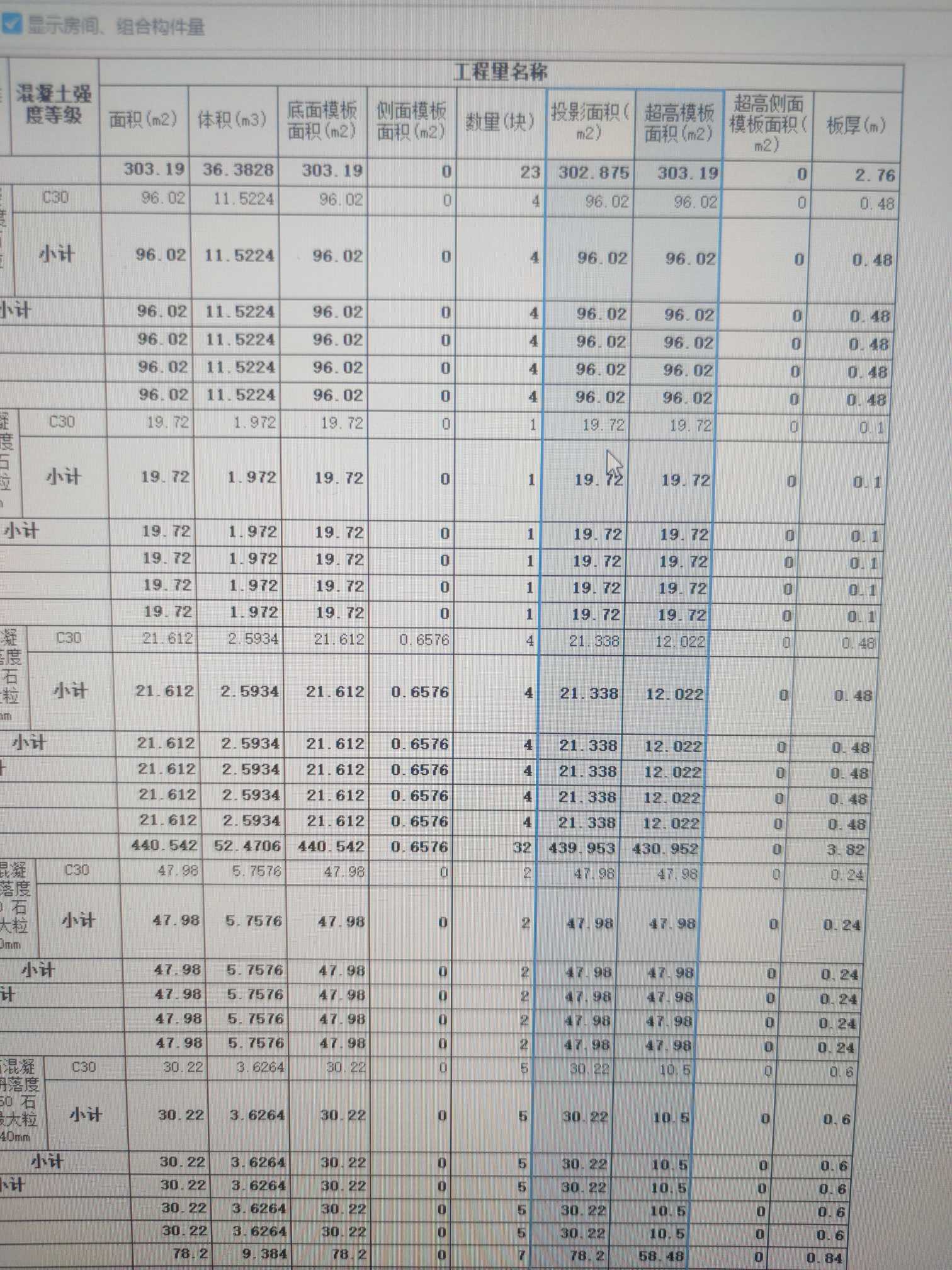 現(xiàn)澆板