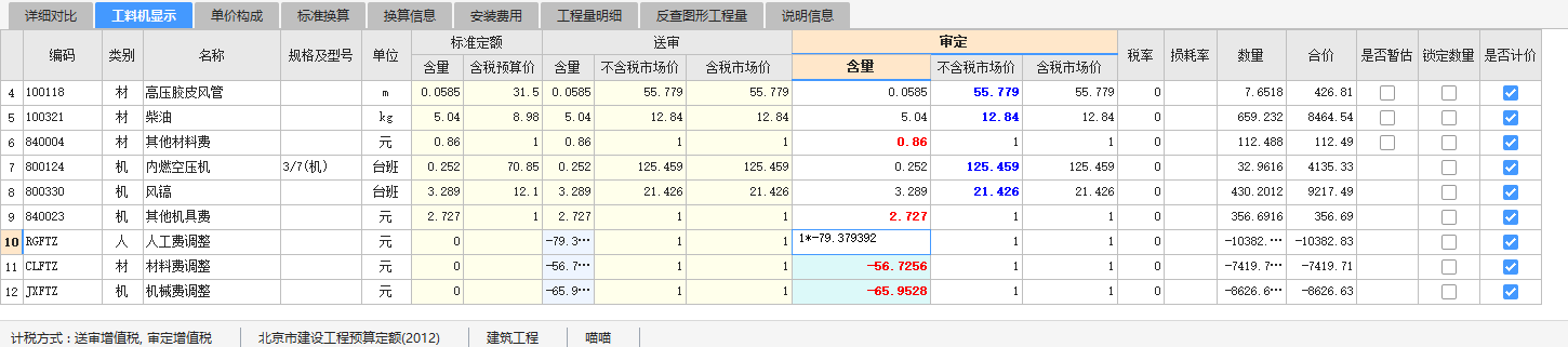 人材机