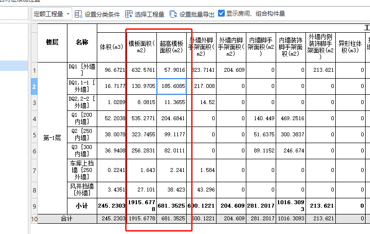 超高模板