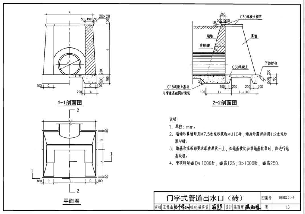 排水口
