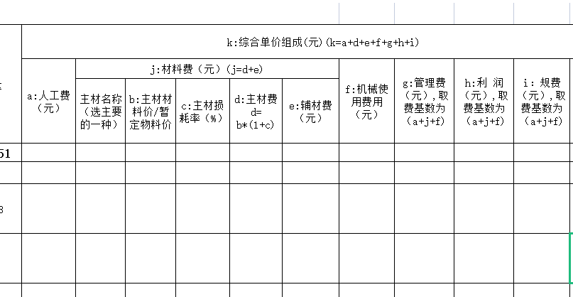 规费费率