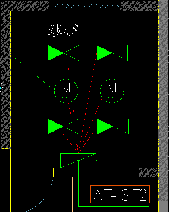 风机配电箱回路手动控制线至消防联动模块是从哪到哪的