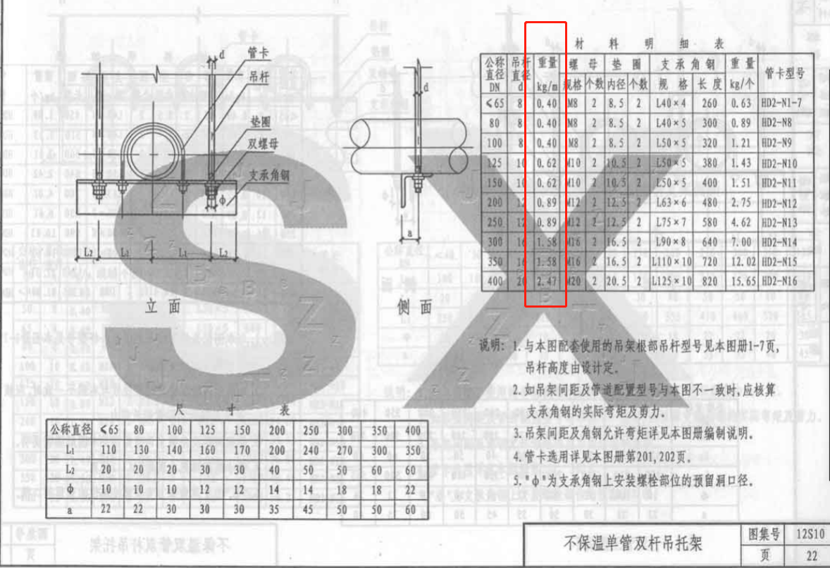 管道支架计算
