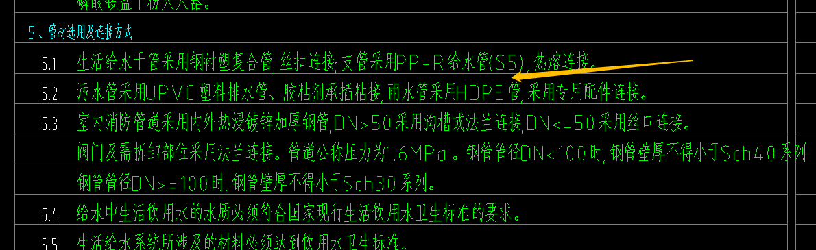 安裝在牆上的雨水管可以用hdpe管嗎管徑de160