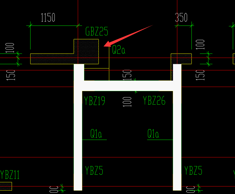 这种端柱剪力墙怎么覆盖