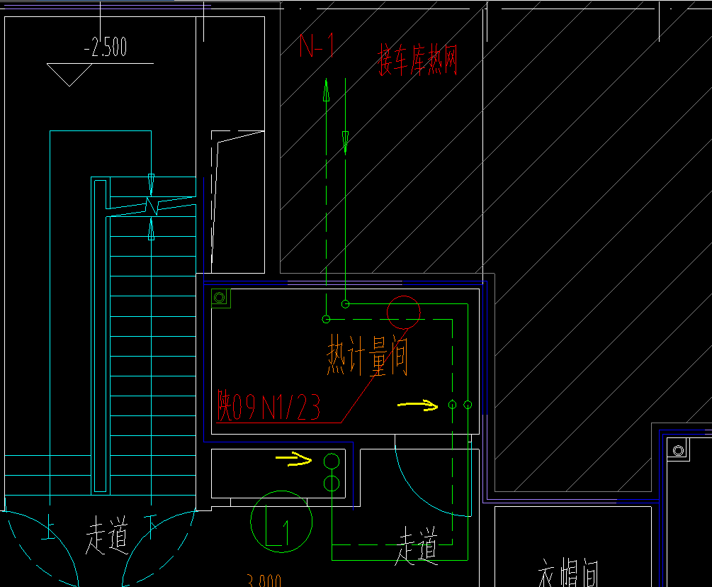 标高不同