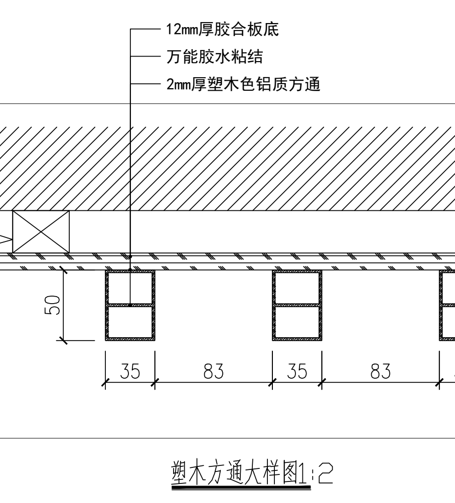 鋁方通套什么定額