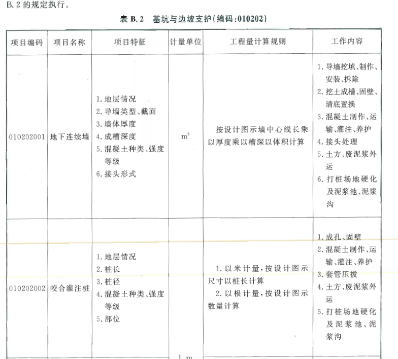 项目特征